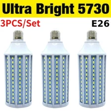 Super Bright Huge 300W Eq 168-Chip Corn Light E26 6000K LED Bulb 5000lm 50W Cool