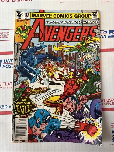 The Avengers #182 (Marvel Comics 1979) Reader Copy/Art Copy🔥John Byrne