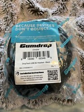 Gumdrop DROPTECH™ USB B2 HEADPHONES WITH MIC - New/Black 