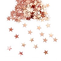 Stern Konfetti RoséGold +500 Stk. Streu Deko Tischdeko Weihnachten Geburtstag