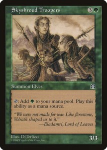 Skyshroud Troopers Stronghold MTG NM