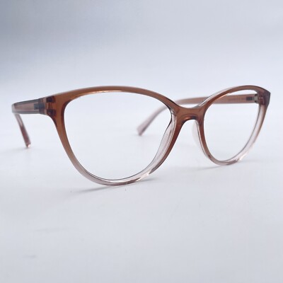 ARMANI Brille TRANSLUCENT PEACH TO CLEAR Brillengestell MOD: AX 3053