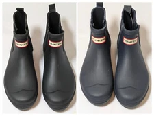 Hunter Women's Original Chelsea Waterproof Rain Boots Matte Used