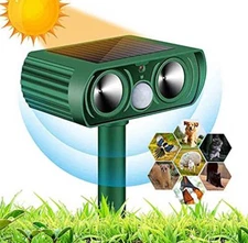 Waterproof Animal Deterrent Devices Outdoor Repels Cat, Dog, Fox, Derrent, Rat