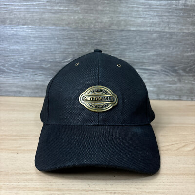 Smithfield Hat Cap Strap Back Black Premium Products One Size Adjustable