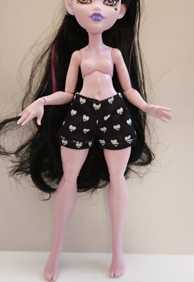 Monster High Draculaura Core Reboot G3 Black Shorts