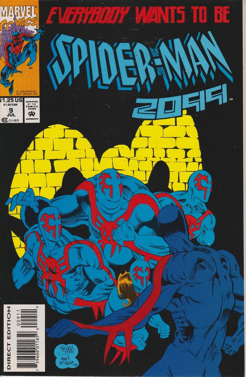 SPIDER-MAN 2099 EVERYBODY WANTS TO BE SPIDER MAN JUL #9 MARVEL