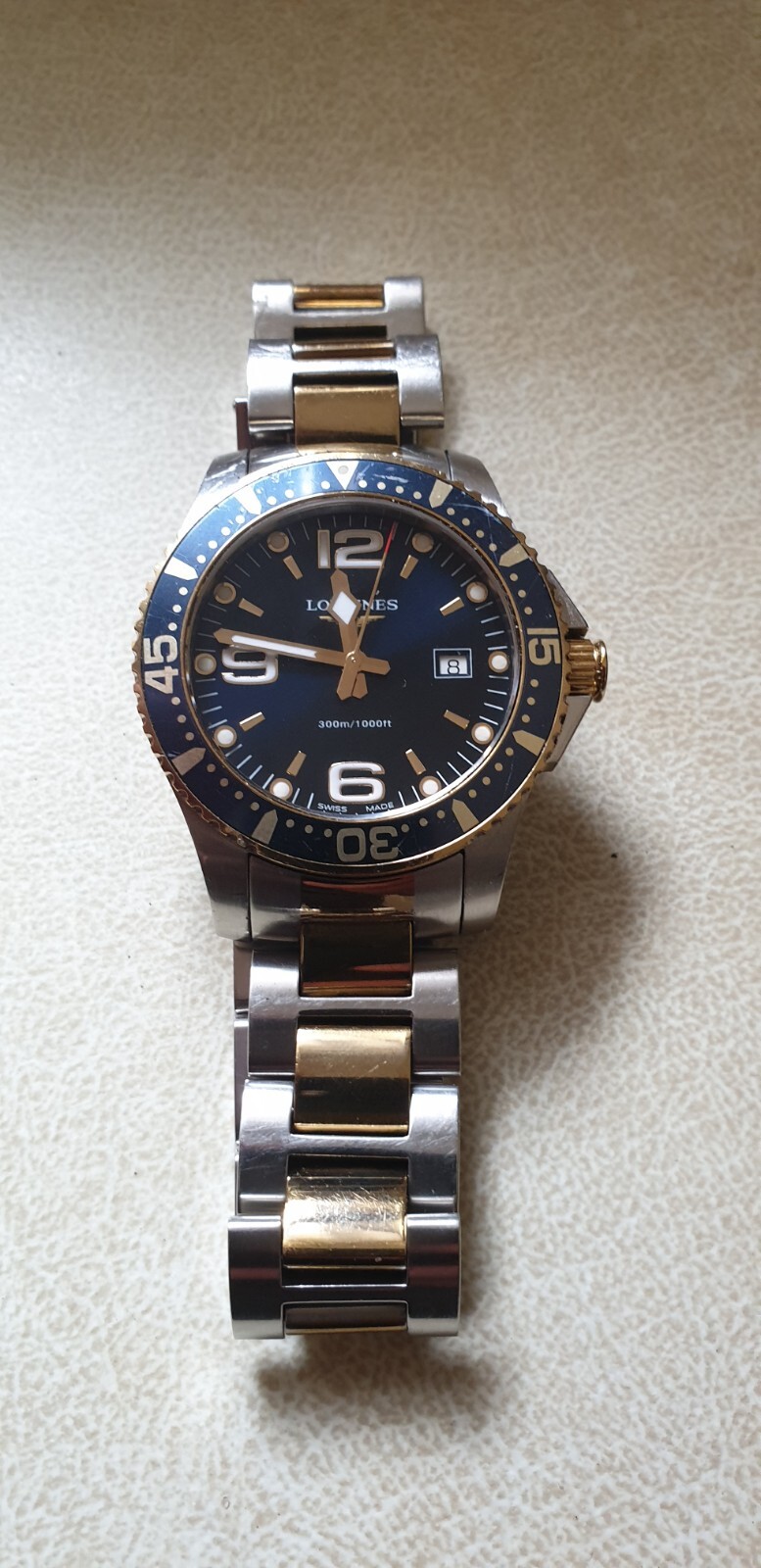Longines Hydroconquest Two Tone 2011 Mens Watch