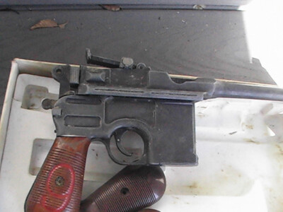 vintage MGC model 1916 militarish pistole replica japan 9mm