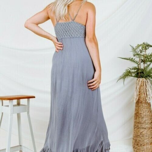 free people adella crochet dress Free People Adella Crochet Lace Maxi Slip Dress Red Small S NWT