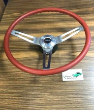 Comfort Grip Steering Wheel Kit Red Cushion 3-spoke 67-72 Pickup Truck Pick Up