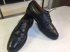 Goodyear Neolite Men  s WingTip Dress Shoes Black, Round Toe Lace Up: SZ: 9 C