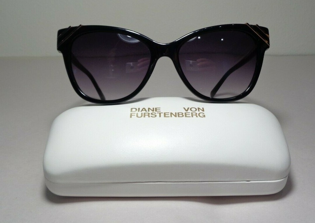 Diane von Furstenberg ARDEN DVF663S Black New Women\'s Sunglasses Diane von Furstenberg ARDEN DVF663S Black New Women main image 2