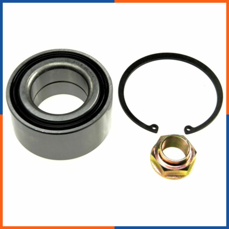 Roulement de roue avant pour Honda 44300-S47-008 en acier chrome