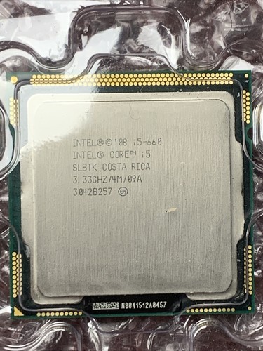 Intel SLBTK Core i5-660 3.33GHz/4M/09A Socket 1156 CPU Processor LGA1156 - Picture 1 of 2