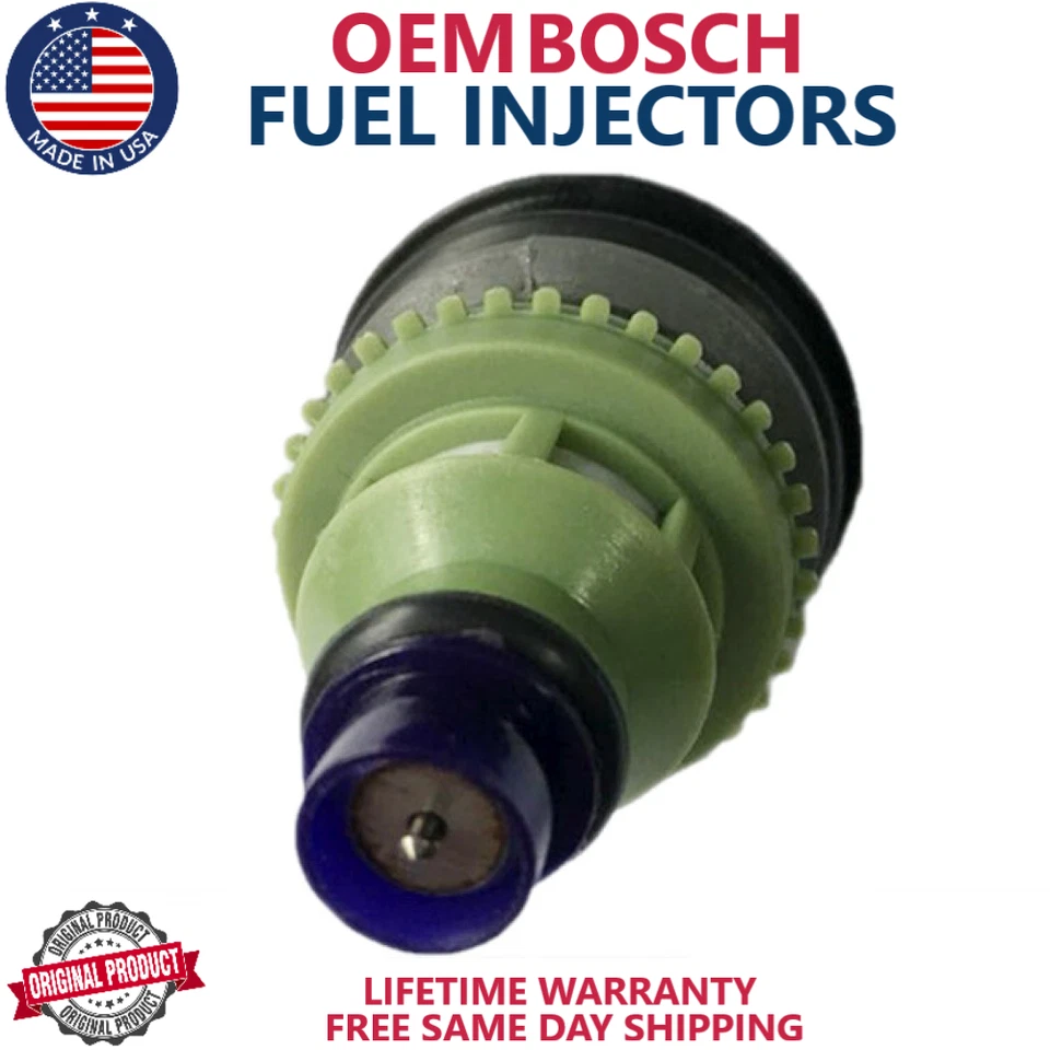 x1 Inyector de combustible OEM BOSCH para Geo Metro Chevrolet Metro Suzuki Swift 1989-2000 Foto 2 de 2