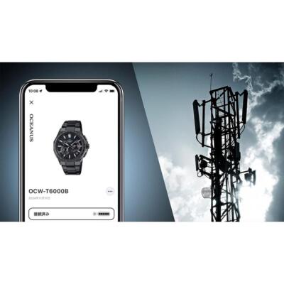 CASIO OCEANUS OCW-T6000B-1AJF CLASSIC LINE Bluetooth Black Men's