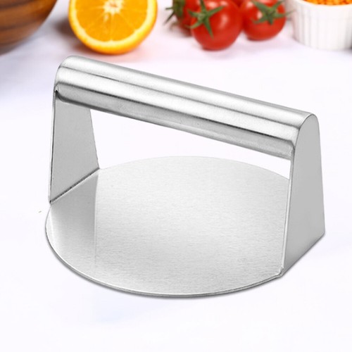 Edelstahl Burger Smasher Bacon Grill Burger Press Burgerpresse Burgersmasher - Bild 2 von 18