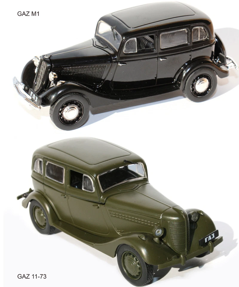 Sammlung Auto Modell Car Collection UdSSR 1:43 von DeAgostini - Bild 2 von 4