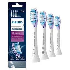 4 pack New Genuine G3 Toothbrush Replacement Brush Heads - HX606465