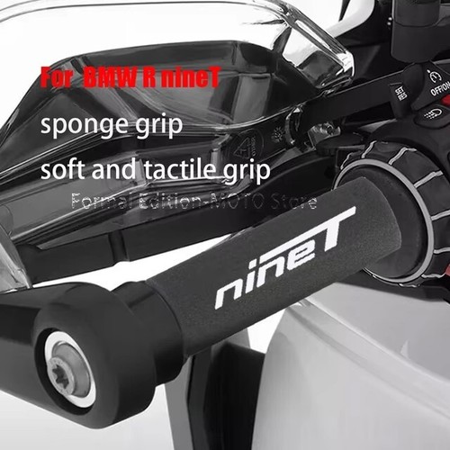 Motorcycle Sponge Grip Shockproof Non-slip Motorcycle Grip Cover for BMW R nineT - Picture 12 of 16
