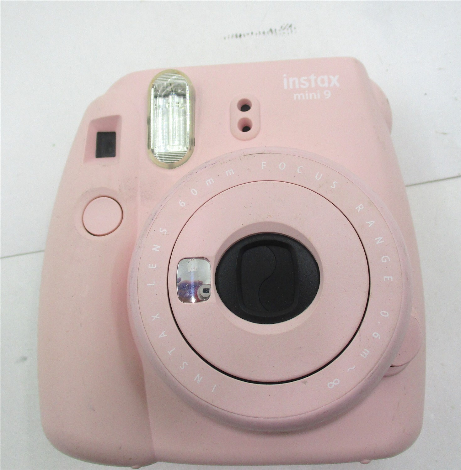 Fujifilm Instax Mini 9 Pink Instant Camera For Parts Only-image