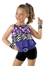 NEW Weissman "Me and My Gang" Dance Costume Skate 5870 Child