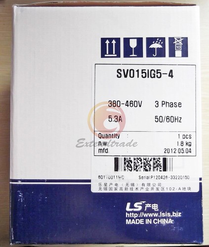1PC LG SV015IG5-4 Inverter 380V 1.5KW New - Picture 4 of 4