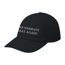 MAKE GERMANY GREAT AGAIN Cap Schwarz gestickt...