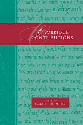 Cambridge Contributions Ormrod Paperback Cambridge University Press