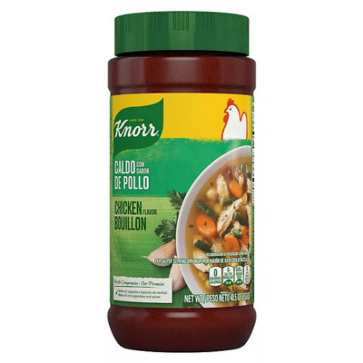 Knorr Granulated Chicken Bouillon 40.5oz Large Jar   Flavor Enhancer