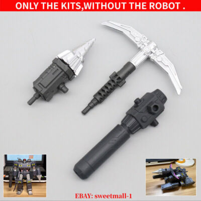 3D DIY Arm Cannon Pickax Drill Weapon Upgrade Kit For Legacy Miner Megatank