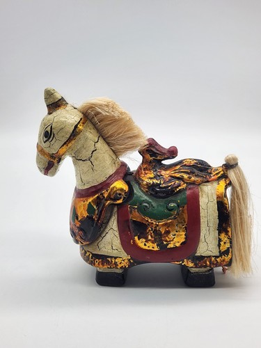 Water puppet Horse white 6" x6" - Picture 2 of 13