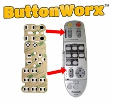 Panasonic EP1285 EP1272 EP1273 Massage Chair Controller Button Repair Pad
