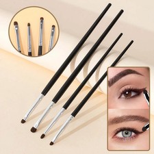 4 pieces of eyeshadow blending brushes, eye shadow brushes with silkworm details