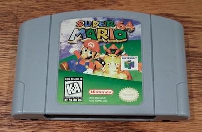 Super Mario 64 (Nintendo 64, 1996) Authentic N64