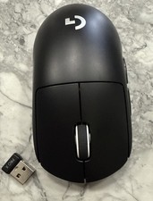 Logitech Pro X Superlight Black Wireless Lightweight Gaming Mouse No Charger