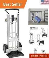 Multi-Functional Folding Series Hand Truck – 800 lb Capacity and Durable Wheels