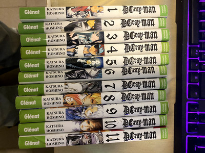 D.Gray-man MANGA VOL.1-11 GREAT QUALITY (FRENCH) (Glenat)