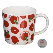Kaneshotouki The Very Hungry Caterpillar Art Mug Small Apple Porcelain 240ml Ne