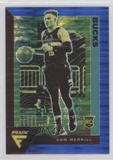 2020-21 Panini Flux Rookies Factory Set Blue Pulsar Prizm Sam Merrill #243 y8h