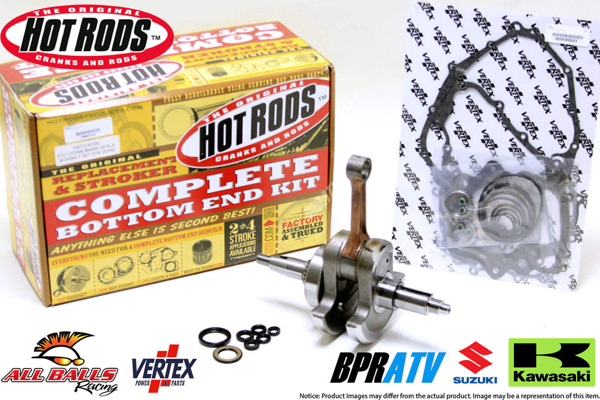 Suzuki LTZ400 KFX400 Hot Rods STD Bottom End Rebuild Kit Vertex