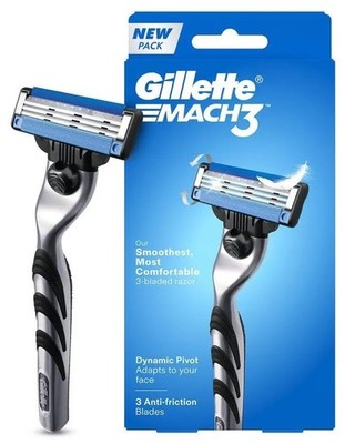 Gillete Mac 3 Fusion Shaving Razor | 2 Packs | Free Shipping