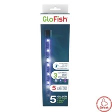 GloFish 5" LED White, Blue  Magenta Light Stick for 5gal Aquariums
