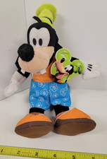2012 Plush Disney Beach Shorts Goofy Stuffed Animal 10" Collectible Toy w/Tag
