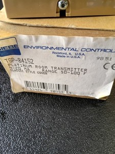 Siebe Environmental Controls TSP-34152 Room Transmitter 4-20mA 50-100°F Beige