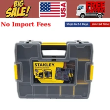 Stanley 14-compartment Portable Hardware Home Small Parts Organizer Tool Storage