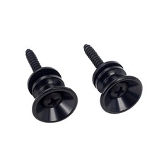 Guitar Strap Buttons Metal End Pins with Mounting Screws for Acoustic/Electri...