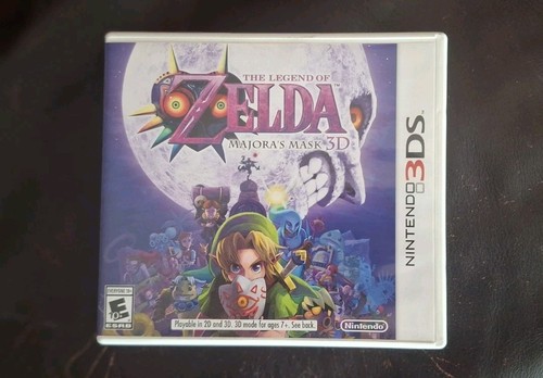 The Legend of Zelda: Majora's Mask 3D (Nintendo 3DS, 2015) COMPLETE