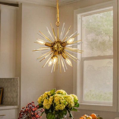 OpenBox 6-lights Sputnik Sphere Chandelier Satellite Pendant Light